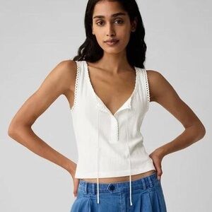 Gapxdoen Pointelle tank